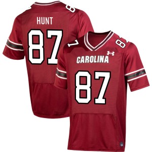 #87 Brady Hunt South Carolina Gamecocks Garnet Men's Jerseys Limited College Football 415975-789