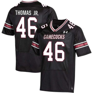 #46 Bryan Thomas Jr. Gamecocks Black Men's Jersey 2025 College Football 249334-914