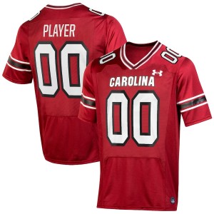 #00 Custom University of South Carolina Garnet Men Jersey High School College Football 236858-475