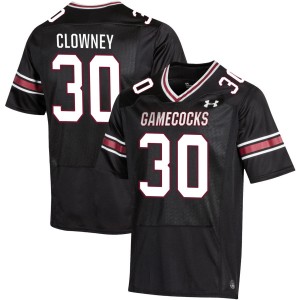 #30 Demon Clowney South Carolina Gamecocks Black Men's Jersey 2025-26 College Football 259955-413