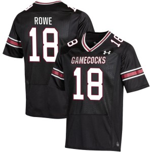 #18 Brian Rowe South Carolina Gamecocks Black Mens Jersey Stitched College Football 460060-337