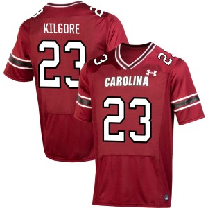 #23 Gerald Kilgore South Carolina Garnet Mens Jersey University College Football 519265-372