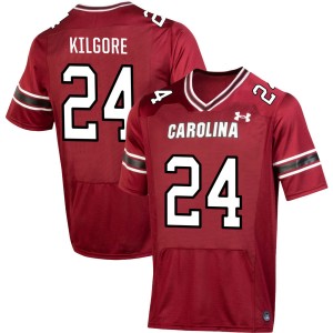 #24 Jalon Kilgore Gamecocks Garnet Mens Jersey Official College Football 180662-131