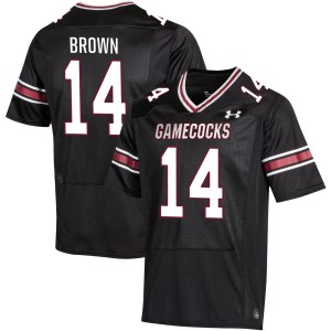#14 Jared Brown South Carolina Black Mens Jersey Alumni College Football 104017-617
