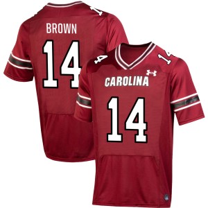 #14 Jared Brown Gamecocks Garnet Mens Jersey Alumni College Football 987549-193