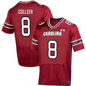 #8 Judge Collier South Carolina Garnet Mens Jersey Embroidery College Football 303343-112