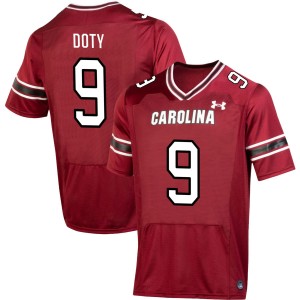 #9 Luke Doty South Carolina Garnet Mens Jersey High School College Football 799903-156