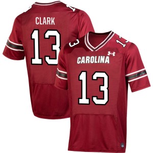 #13 Malik Clark South Carolina Garnet Mens Jersey Limited College Football 874504-484