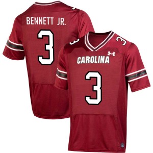 #3 Mazeo Bennett Jr. Gamecocks Garnet Men Jerseys Embroidery College Football 382124-661