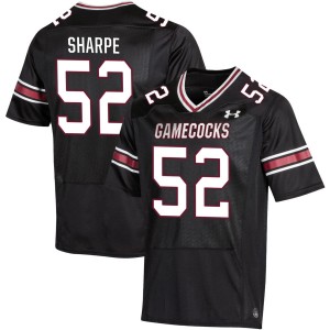 #52 Nick Sharpe University of South Carolina Black Men's Jersey Alumni College Football 459702-796