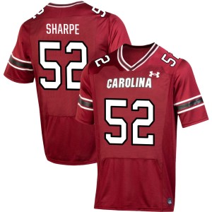 #52 Nick Sharpe South Carolina Garnet Men Jersey 2025-26 College Football 235035-773