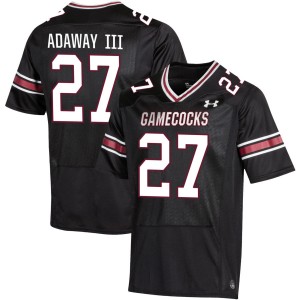 #27 Oscar Adaway III Gamecocks Black Men's Jerseys Player College Football 769742-199