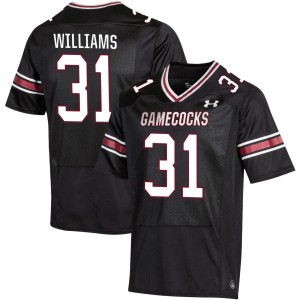 #31 Peyton Williams South Carolina Black Men Jersey University College Football 962336-363