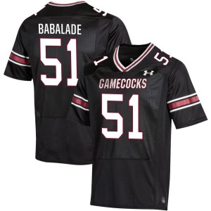 #51 Tree Babalade South Carolina Black Mens Jerseys 2025-26 College Football 922784-740