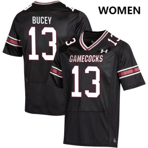 #13 David Bucey University of South Carolina Black Women Jersey University College Football 621238-537