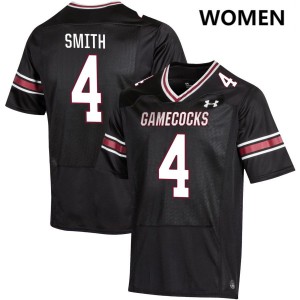 #4 Michael Smith University of South Carolina Black Womens Jersey Embroidery College Football 381418-952