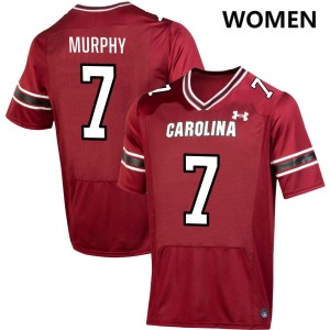 #7 Shawn Murphy South Carolina Gamecocks Garnet Womens Jerseys High School College Football 651076-667
