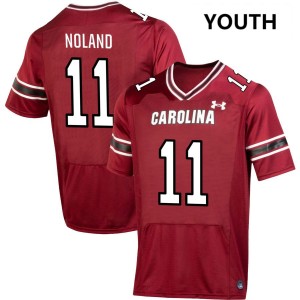 #11 Air Noland Gamecocks Garnet Youth Jersey Alumni College Football 214374-128