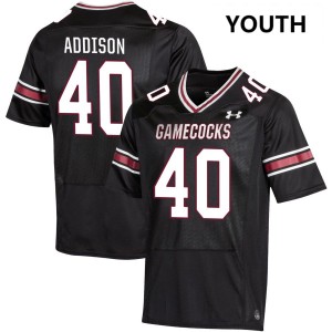 #40 Anthony Addison South Carolina Black Youth Jerseys Player College Football 402617-538