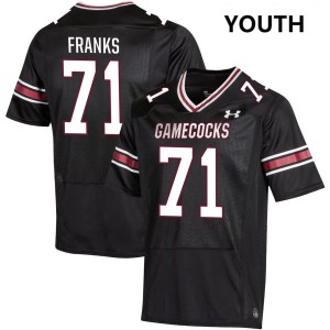 #71 Blake Franks South Carolina Black Youth Jerseys 2025-26 College Football 512907-873