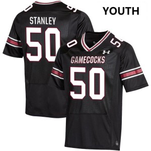 #50 Boaz Stanley Gamecocks Black Youth Jersey Official College Football 883459-870