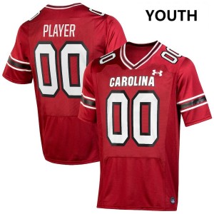 #00 Custom South Carolina Gamecocks Garnet Youth Jerseys Alumni College Football 849334-638