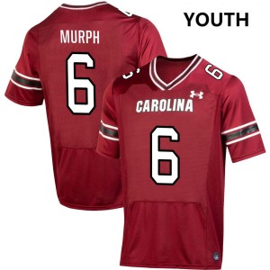 #6 Donovan Murph Gamecocks Garnet Youth Jersey Replica College Football 301349-431