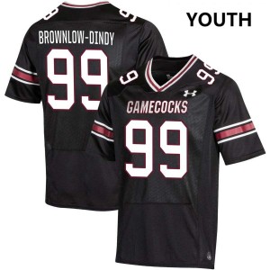 #99 Gabriel Brownlow-Dindy South Carolina Black Youth Jerseys Alumni College Football 431859-132