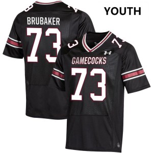 #73 Ryan Brubaker South Carolina Gamecocks Black Youth Jerseys Official College Football 576037-813